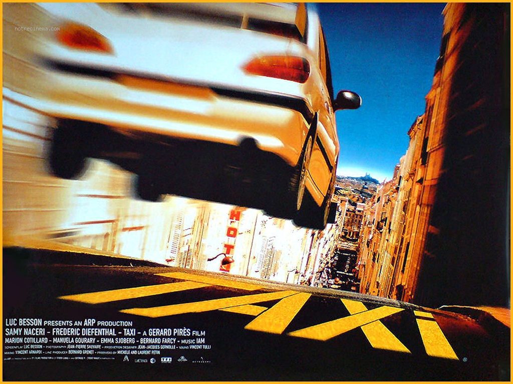 top french action movie taxi 1998