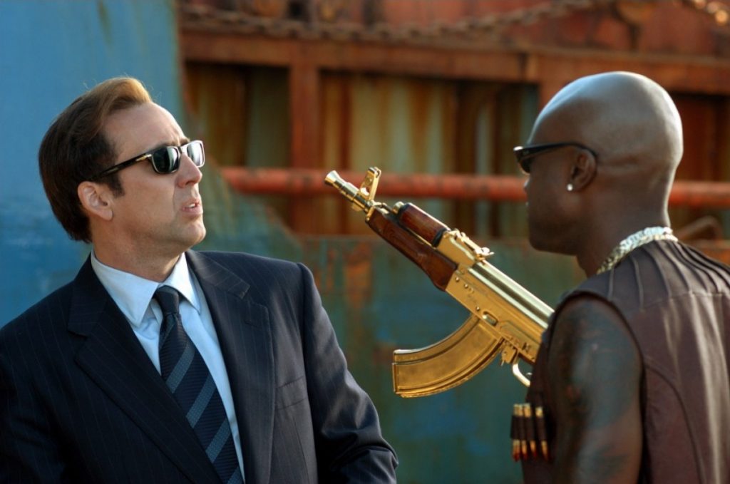 movies filmed in south africa lord of war